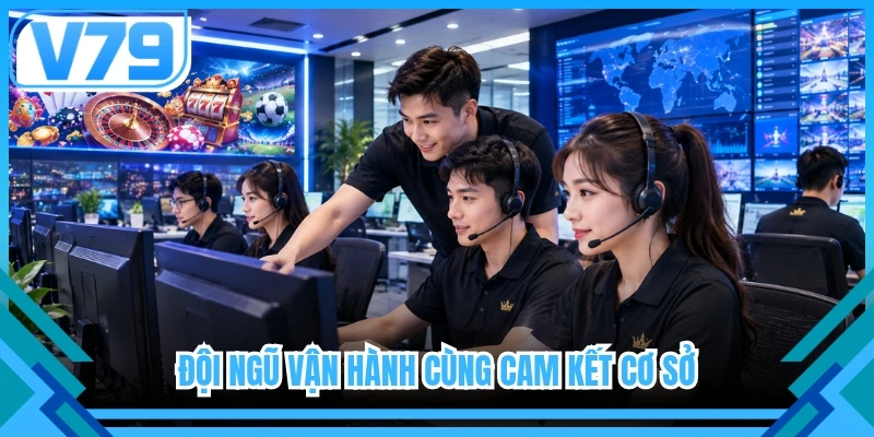 Đội ngũ vận hành cùng cam kết cơ sở