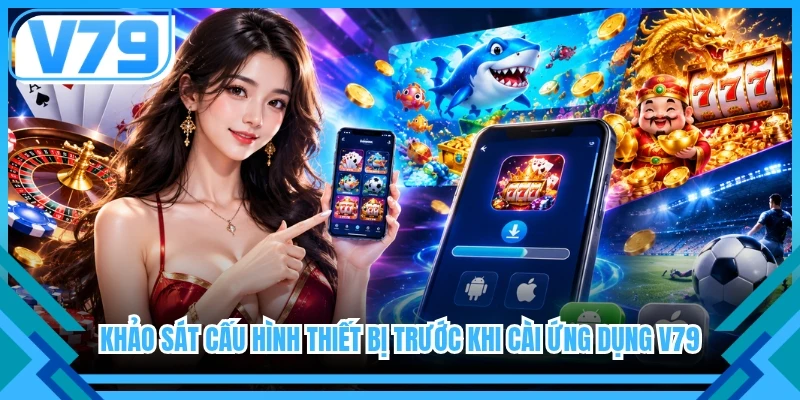 Khảo sát cấu hình thiết bị trước khi cài ứng dụng V79