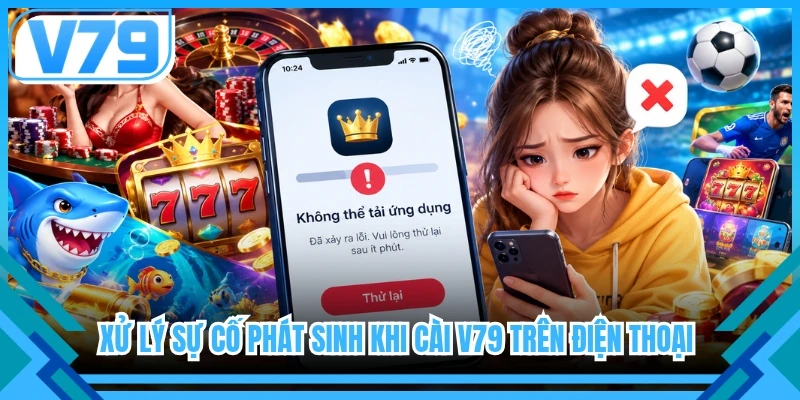 Xử lý sự cố phát sinh khi cài V79 trên điện thoại 